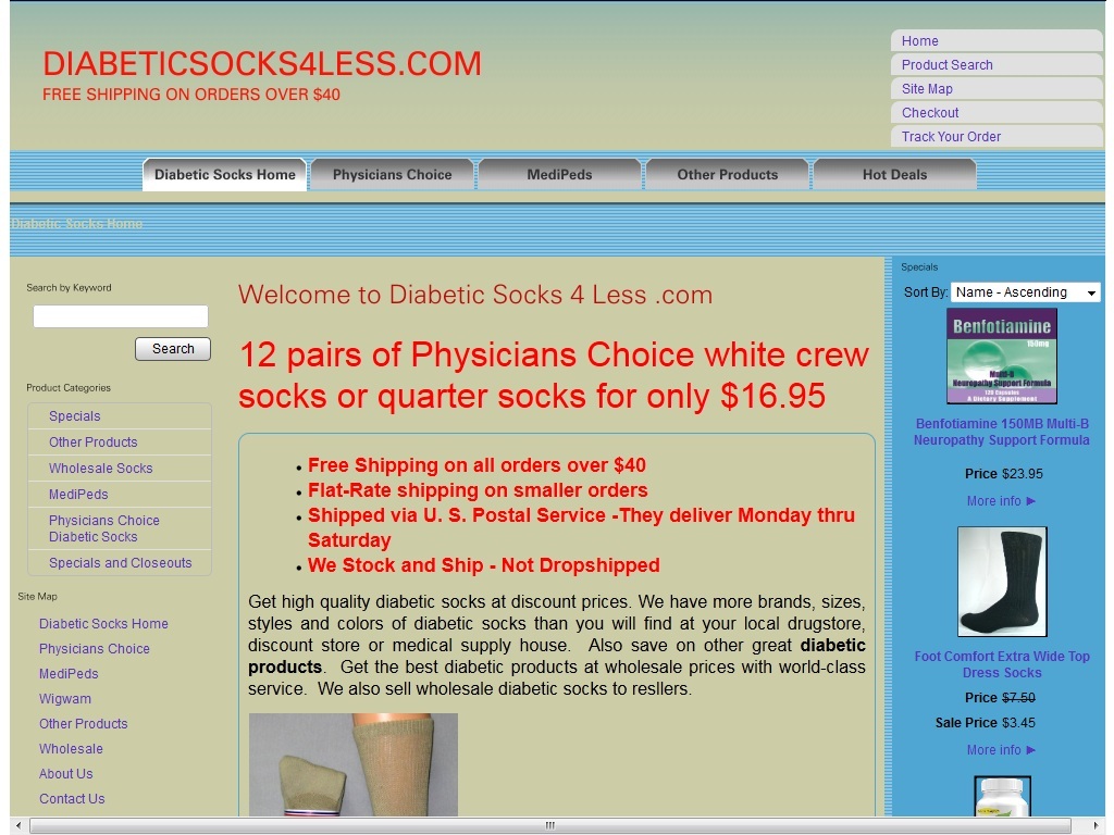 Diabeticsocks4less Reviews Average Rated Online Diabetic Store