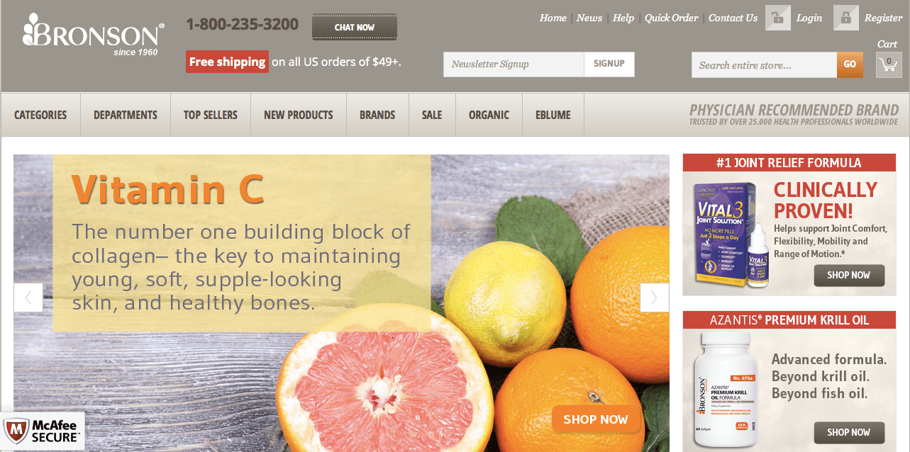 Bronson Vitamins Reviews Reliable Source Of Vitamins RxStars RxStars