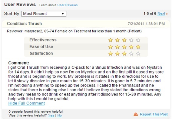 Mycelex Reviews: A Drug for Fungal Infection with Rapid..