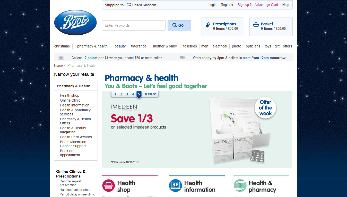 Boots Pharmacy Reviews A Well Established UK based Pharmacy which