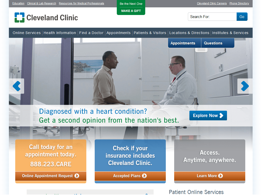 Clevelandclinic Reviews – Get Online Access To Patient Chart And Tons ...