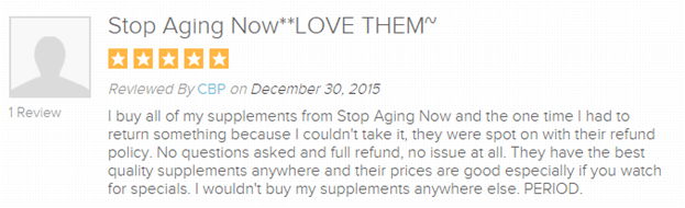 Stop Aging Now Reviews Impressive Range Of Anti Aging Products And 