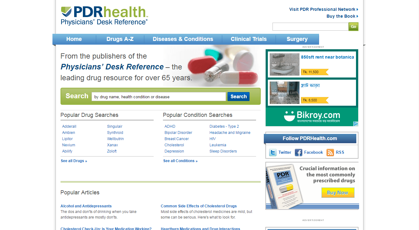 Pdrhealth Reviews An Online Awareness Resource with Drugs Info and