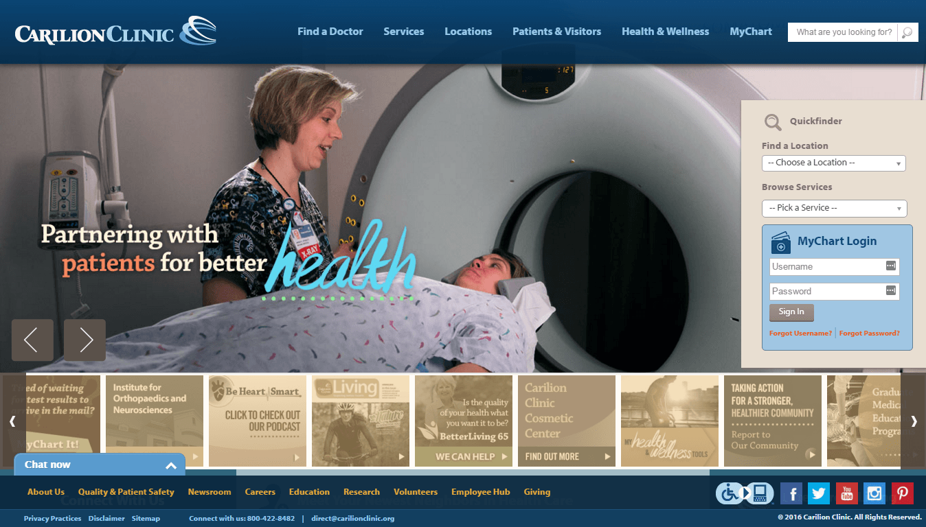 Reviews Official site of Carilion Clinic which