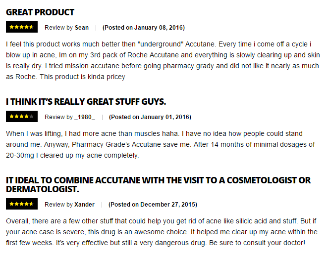 Accutane Roche 10mg/40mg Isotretinoin Review: Acne Drug With High Price ...